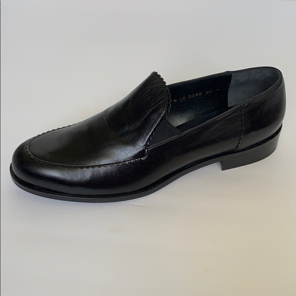 Robert Clergerie Shoes - ROBERT CLERGERIE Black Leather Loafers